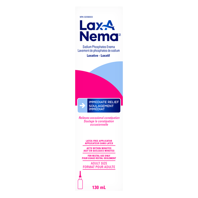 Lax-A - Nema Sodium  Liquid Laxative | 130 mL