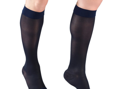 TRUFORM - Mi-bas transparents « Lites » pour femme | Bout ouvert 15-20 mmHg