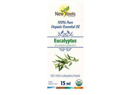New Roots - Eucalyptus Organic Essential Oil | 15ml*