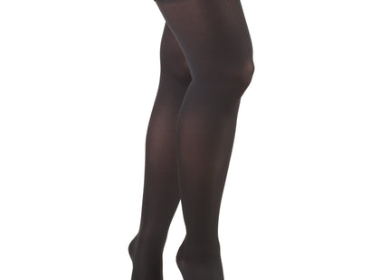 TRUFORM - Ladies' Thigh High Opaque Stockings | Closed Toe 15-20 Mmhg