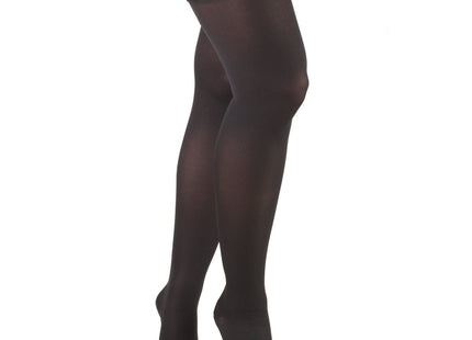 TRUFORM - Bas opaques à pois pour femme | Bout fermé 20-30 mmHg
