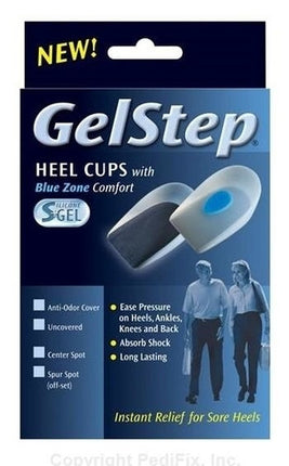 *Pedifix Gel Step Talonnettes avec Blue Zone Comfort | Petit