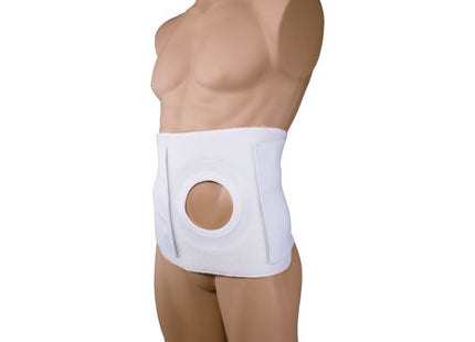 OTC - Ostomy 9" Binder With Pad (4" Opening) White