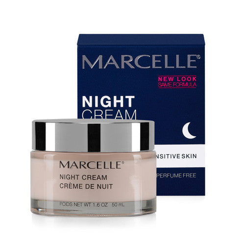 Marcelle - Crème de Nuit pour Peaux Sensibles | 50 ml