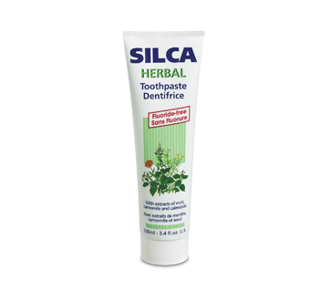 Dentifrice aux herbes Silca aux extraits de menthe, camomille et calendula | 100 ml