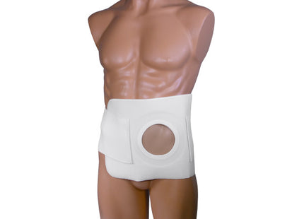 OTC - Ostomy 6" Binder With Pad (4" Opening) White