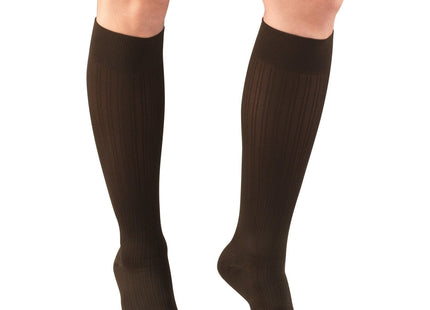 TRUFORM - Chaussettes femme à motif côtelé | 15-20 mmHg