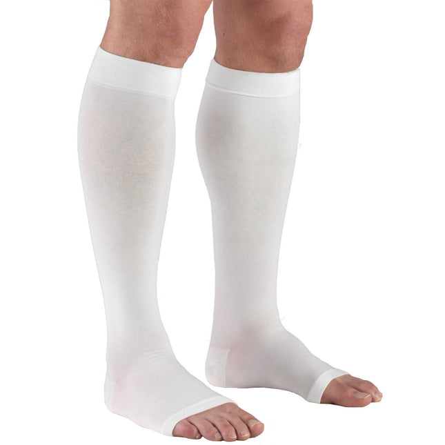 TRUFORM - Below Knee Stockings/Microfibre | Open Toe 20-30 Mmhg