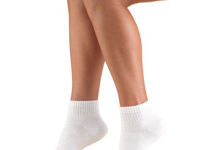 TRUFORM - Diabetic Ankle Socks White