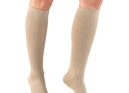 TRUFORM - Chaussettes femme à motif côtelé | 15-20 mmHg