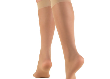 TRUFORM - Ladies' Sheer "Lites" Knee High | Closed Toe 8-15 Mmhg